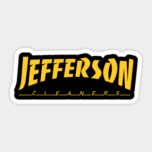 Jefferson Cleaners Sticker